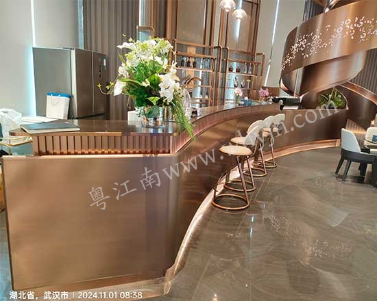 不銹鋼造型吧臺